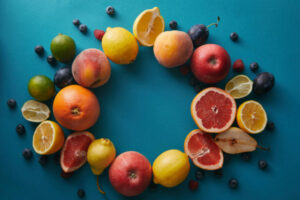 circular fruits